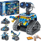 Sillbird Kit de robot de construcción con control remoto, regalo STEM para