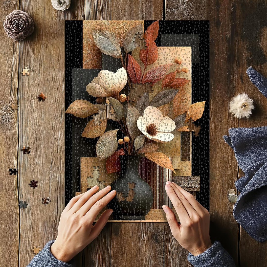 Timber Blooms - Rompecabezas para adultos de 1000 piezas