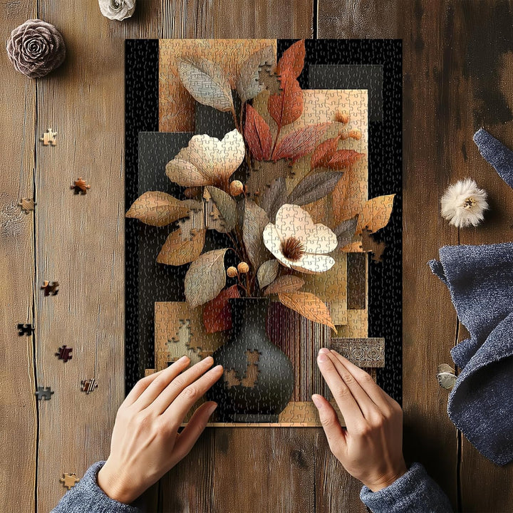 Timber Blooms - Rompecabezas para adultos de 1000 piezas