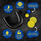 pindaloo El juego de habilidad original: primera y única pelota de bucle auténtica para niños, adolescentes y adultos | Divertido juego de coordinación para edades de 8 a 12 años + aumenta el enfoque