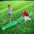 Aspersor de agua para niños, aspersor inflable de cocodrilo grande