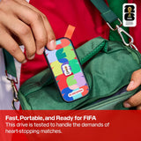 SANDISK SSD portátil de 1 TB, edición de la Copa Mundial de la FIFA...