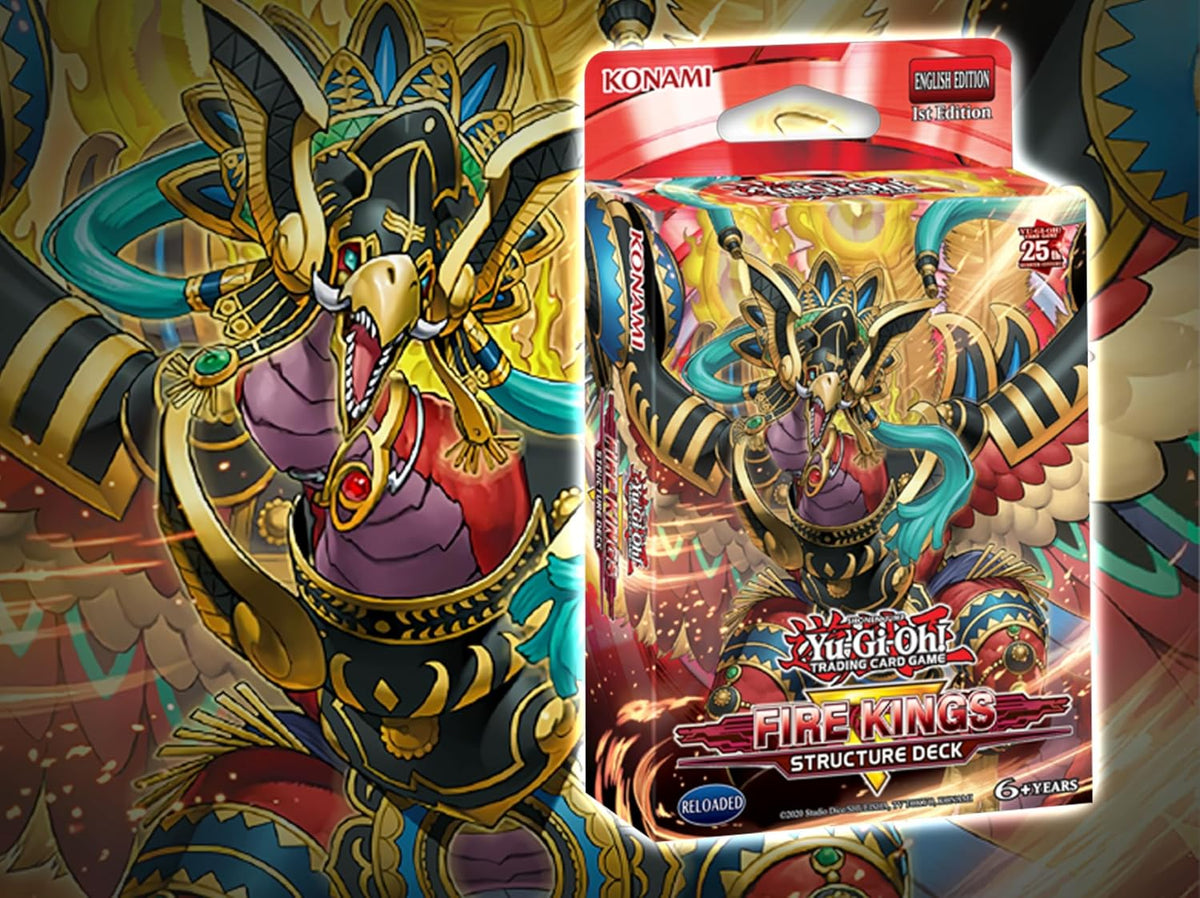 Yu-Gi-Oh! Tarjetas: Baraja de estructura del Rey del Fuego