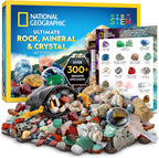 Colección de Rocas National Geographic con más de 300 Gemas y Minerales