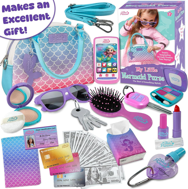 Bolso de Juego para Niñas Pequeñas y Bebés - Juguetes de Bolso de S...