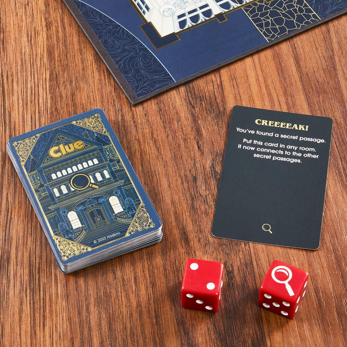 Hasbro Gaming Clue Juego de Mesa Colección Signature, embalaje y componentes premium, juegos familiares para niños y adultos, juegos de misterio para 2 a 6 jugadores