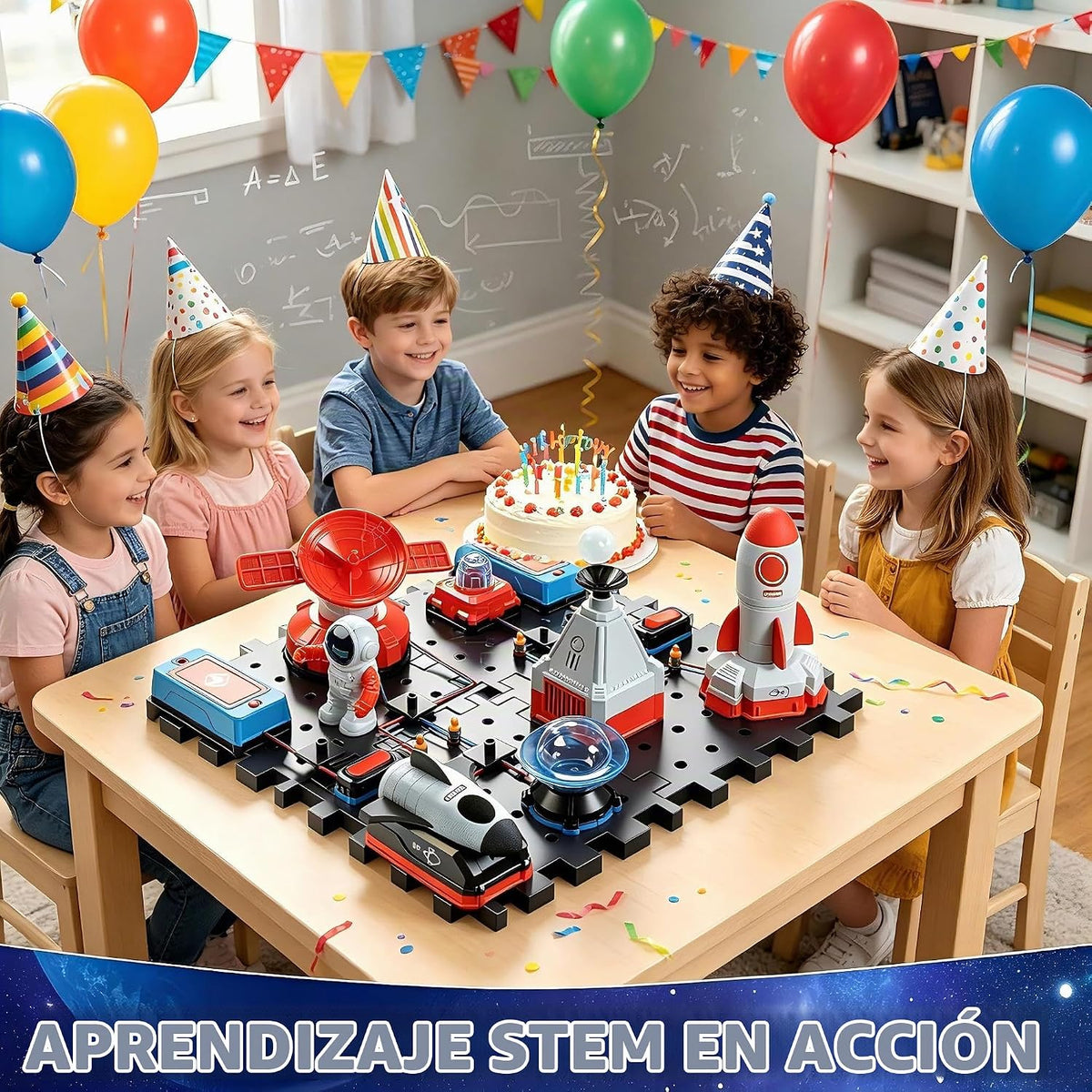 Kit de circuito STEM para niños a partir de 6 años, juego de 35 piezas electrónicas con más de 200 proyectos, juguete de ciencia de placa de circuito eléctrico, regalo educativo de ingeniería para