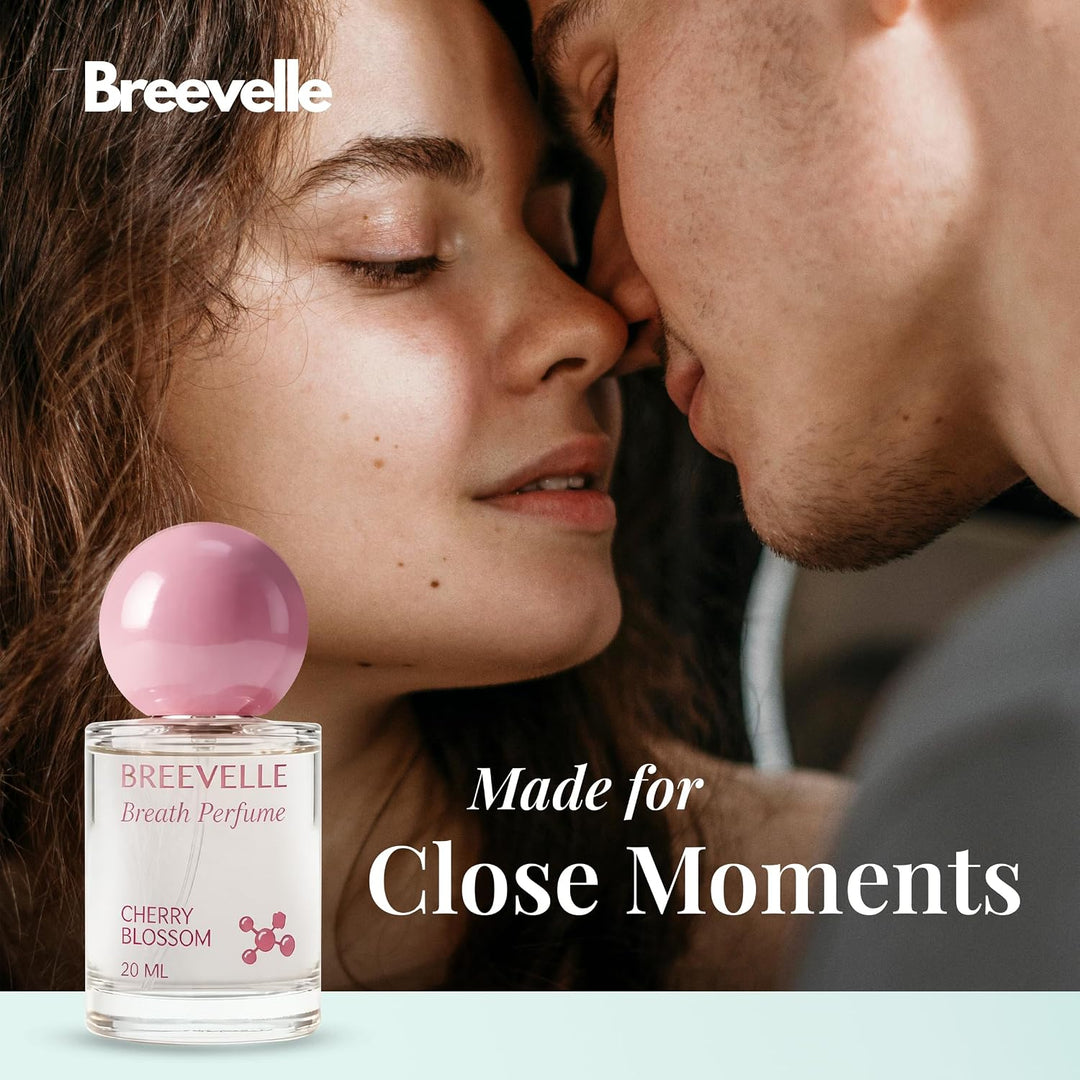 Breevelle The Breath Perfume - Spray oral | Sabor a flor de cerezo...
