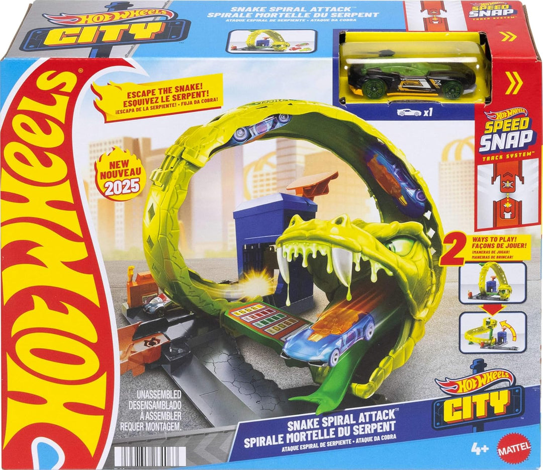 Hot Wheels Juego de Pista de Coche de Juguete Estación de