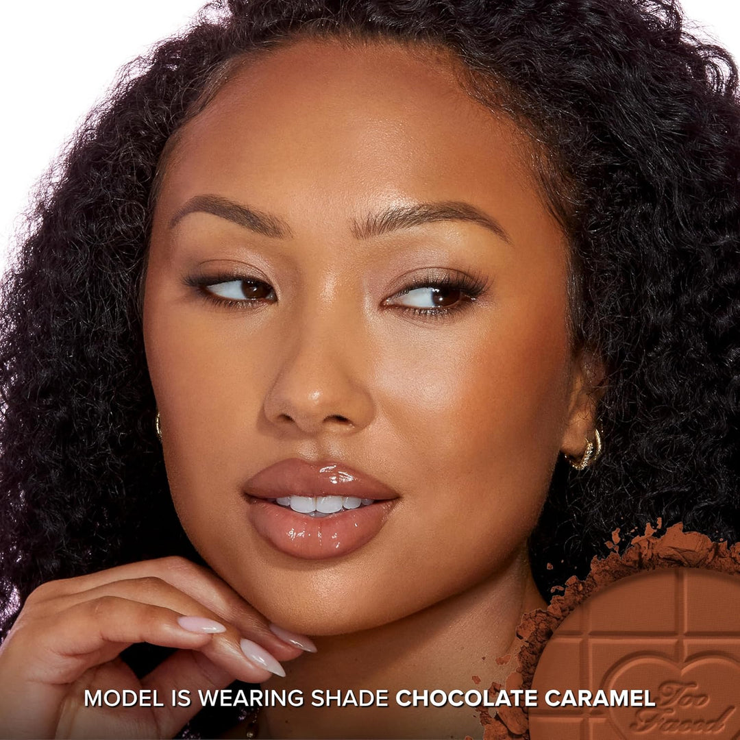 Too Faced Chocolate Soleil Matte Blurring Bronzer | Polvo bronceado...