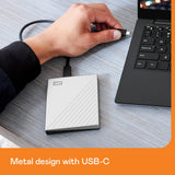 WD 4TB My Passport Ultra, Plata, Disco Duro Externo Portátil, softw...