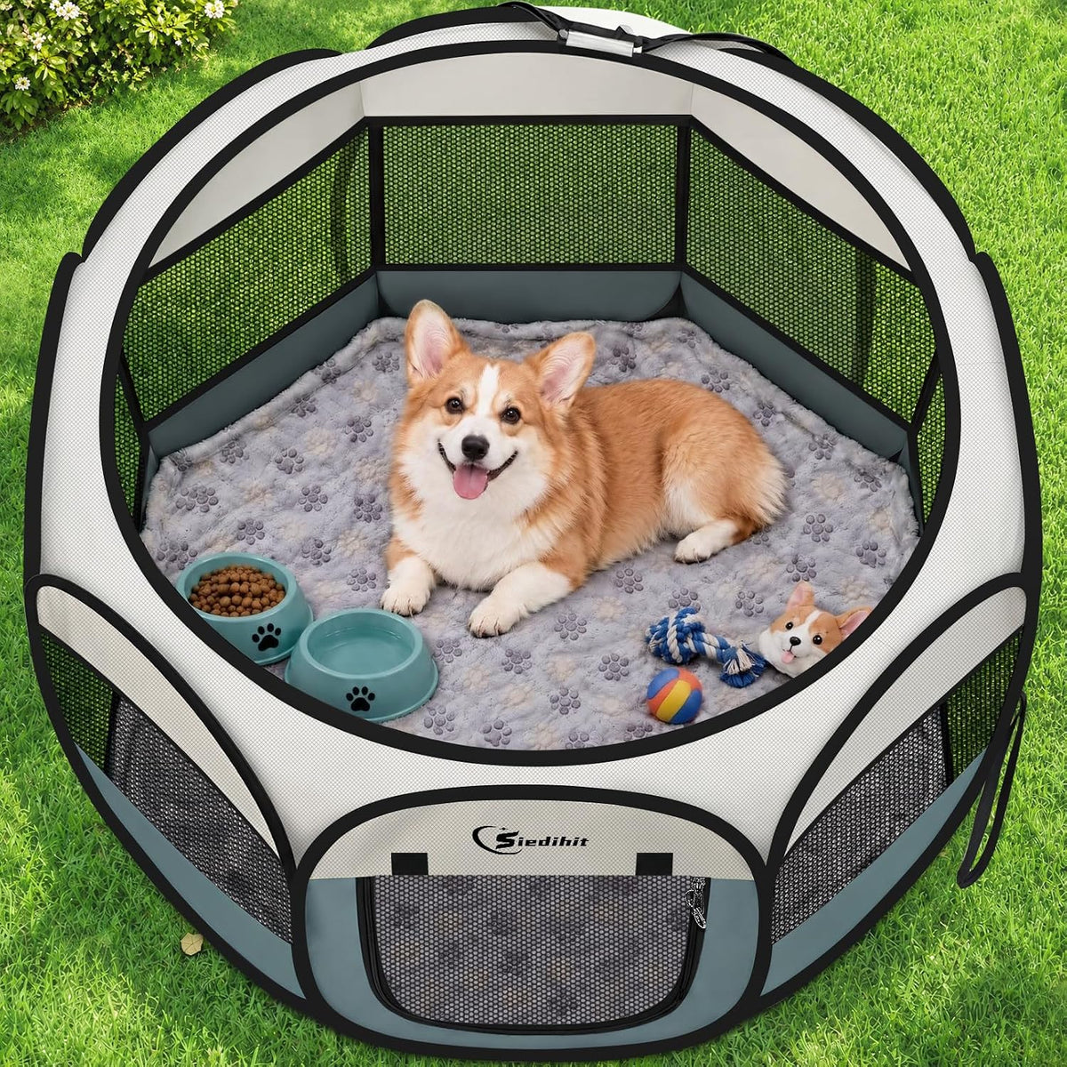 Sieidihit - Jaula para perros y gatos y mascotas, para interiores y