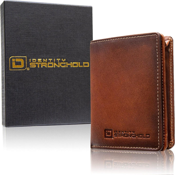 ID Stronghold Waltlet - Cartera plegable con bloqueo RFID para homb...
