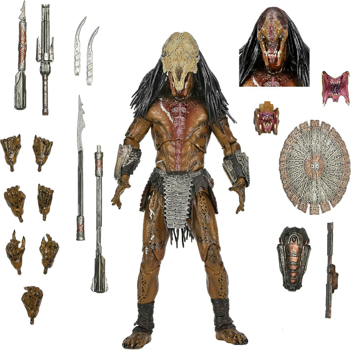 NECA Figura de acción coleccionable de Prey Ultimate Feral Predator...