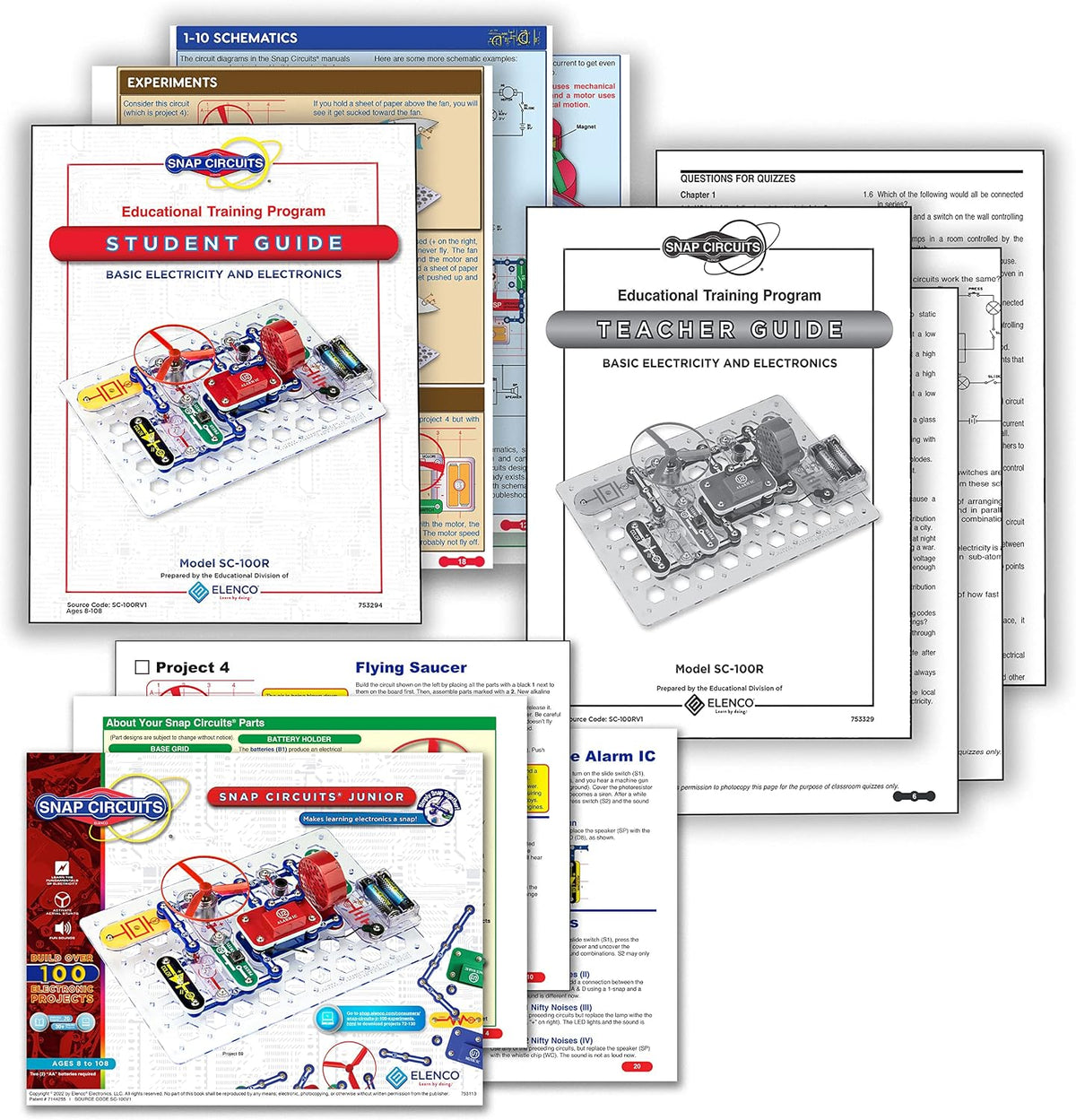 Snap Circuits - Programa de formación electrónica para estudiantes SC-100