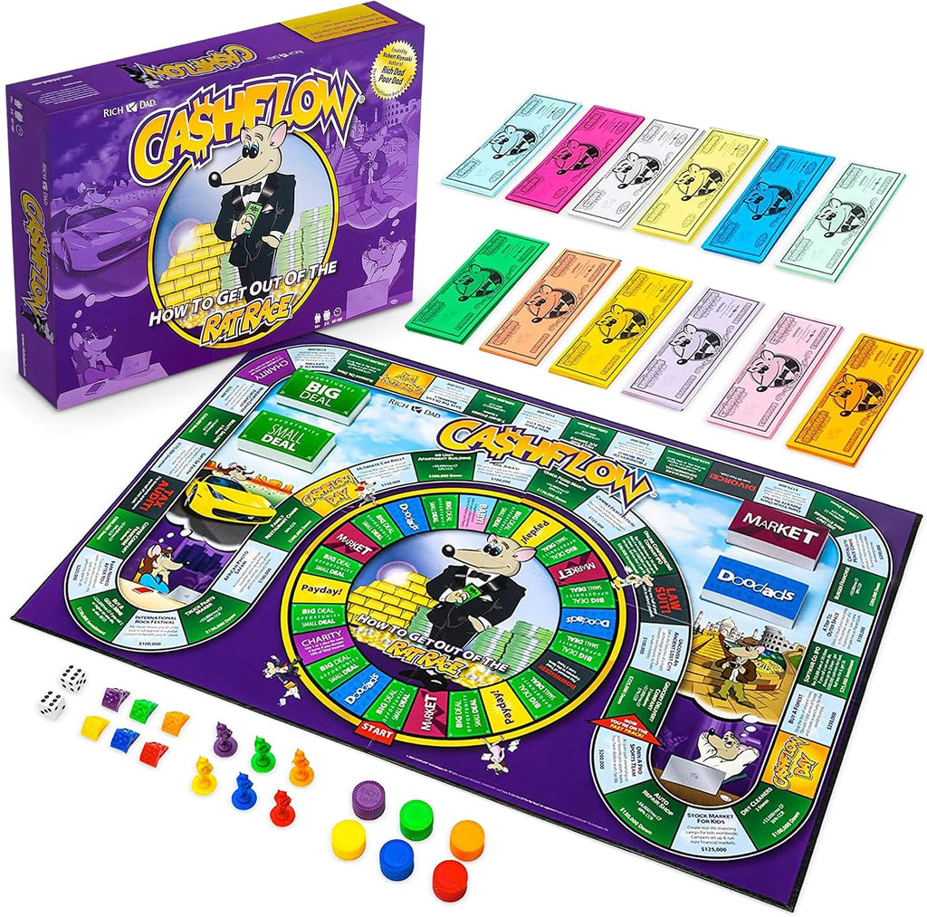 Juego de mesa (nueva edición) con la exclusiva bonus guía de estrategia Cashflow