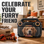Altavoz de parrilla frontal con foto personalizada, cubierta de metal
