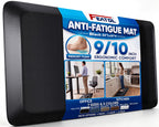 FEATOL Alfombra Antifatiga para Escritorio de Pie y Piso de Cocina, 9/10 Extra Gruesa