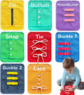 Craftstory Juguetes Montessori para niños pequeños, tablero de actividades