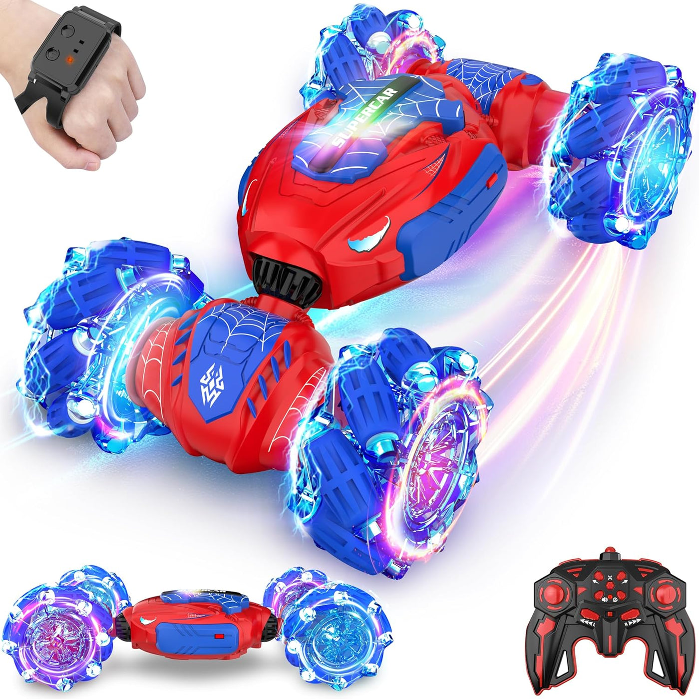 Carro de Control Remoto, Carro de Acrobacias RC con Detección de Ge...