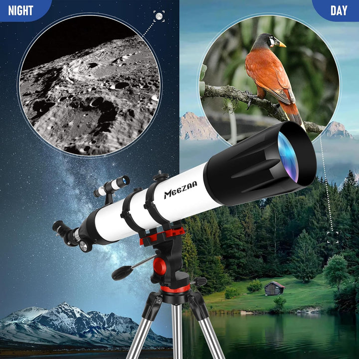 MEEZAA Telescopio Telescopio para Adultos de Alta Potencia
