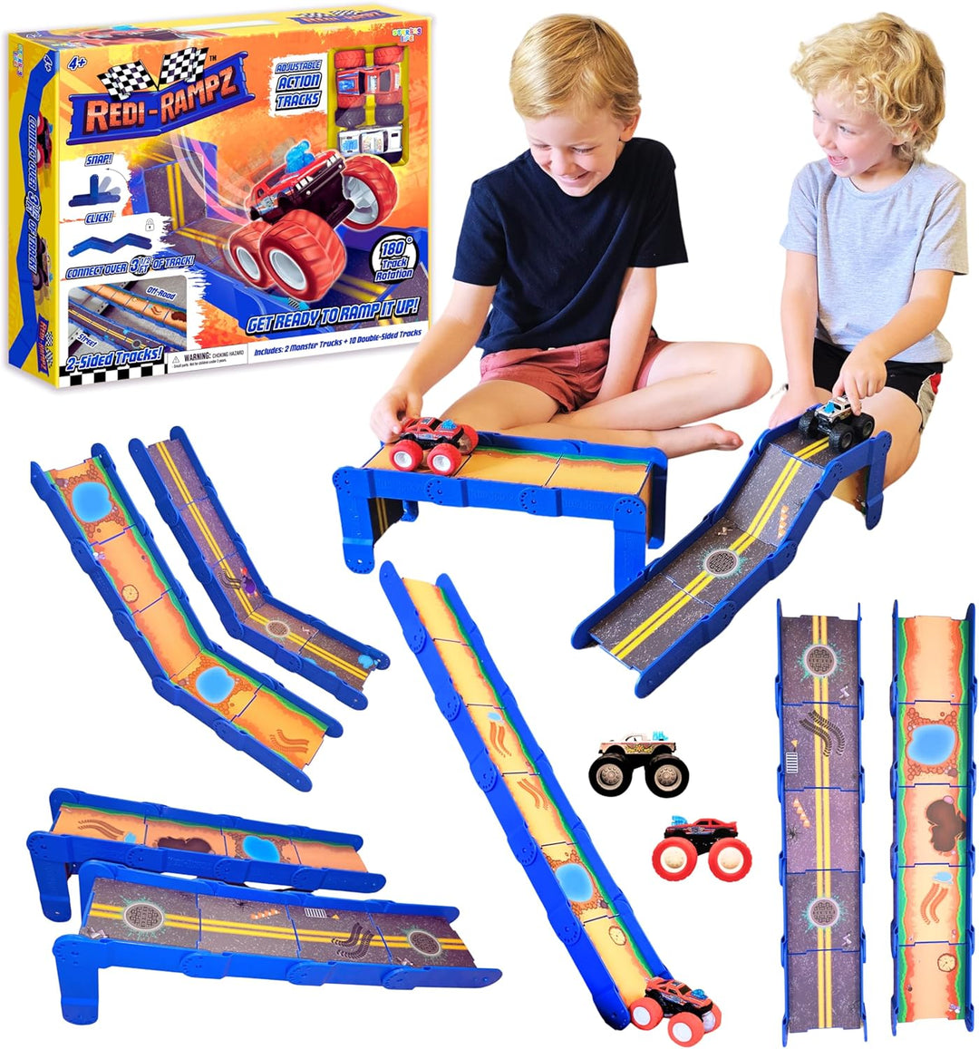 Redi-Rampz - Juego de construcción de rampas STEM - 10 piezas modul...