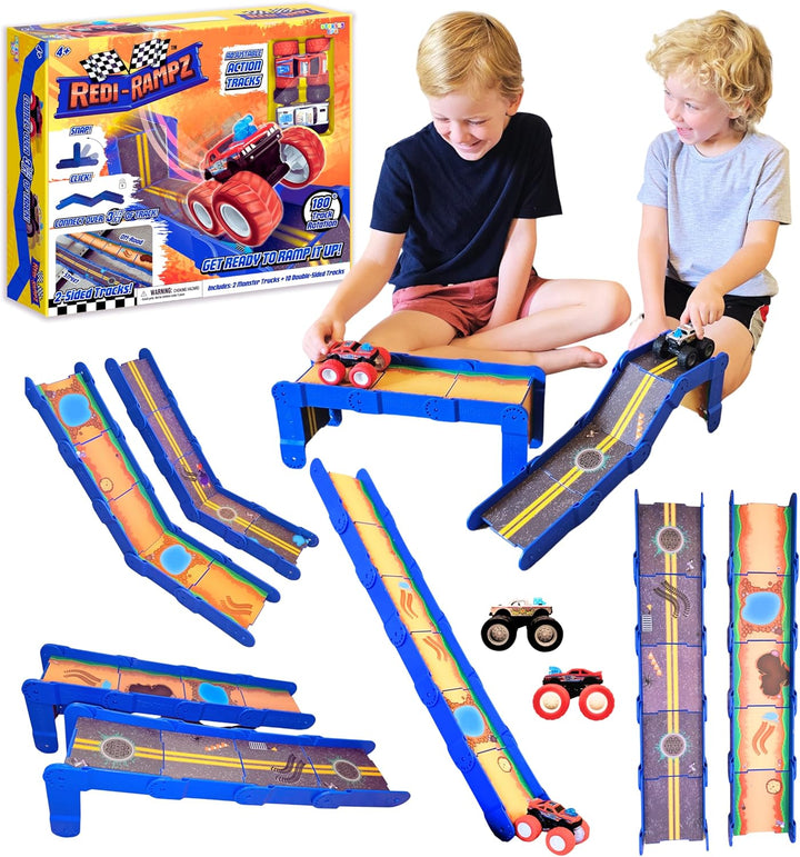 Redi-Rampz - Juego de construcción de rampas STEM - 10 piezas modul...