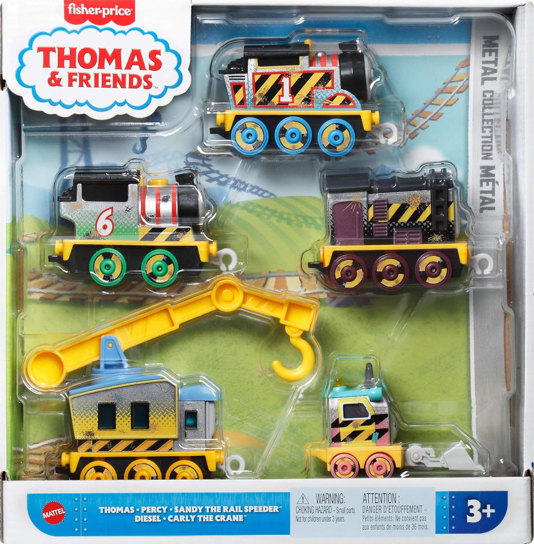 Thomas Friends Juego de vehículos fundidos a presión 5