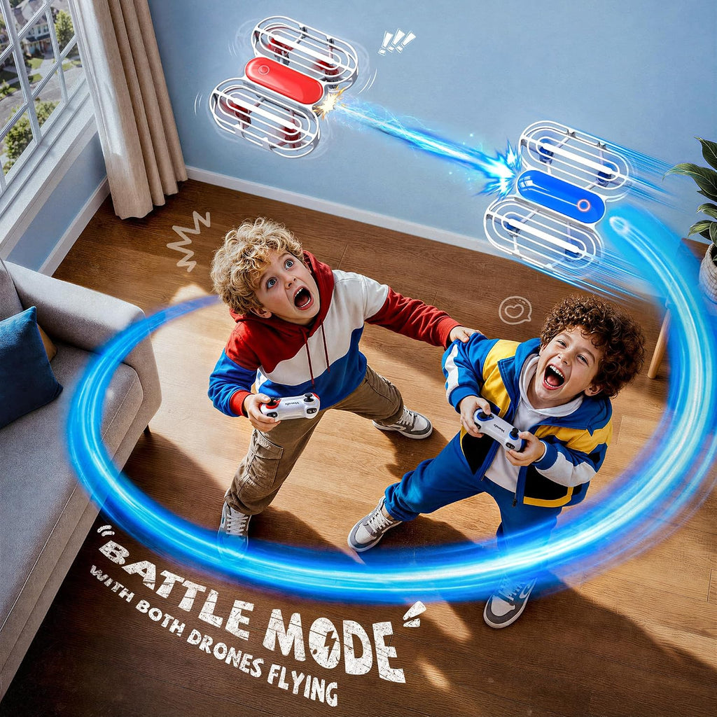 Veeniix Mini dron para 2 jugadores con modo batalla