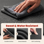 Colchoneta de Yoga Grande, 6' x 4' / 6' x 3' x 6 mm / 8 mm / 12 mm de espesor para entrenamiento