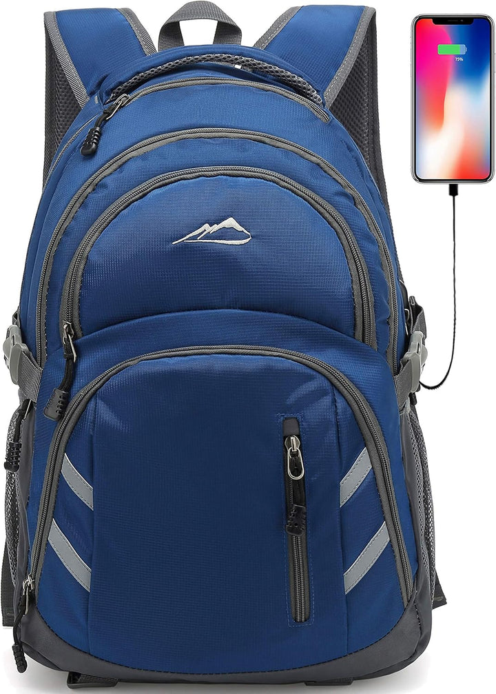 ProEtrade - Mochila para universidad con puerto de carga USB para l...