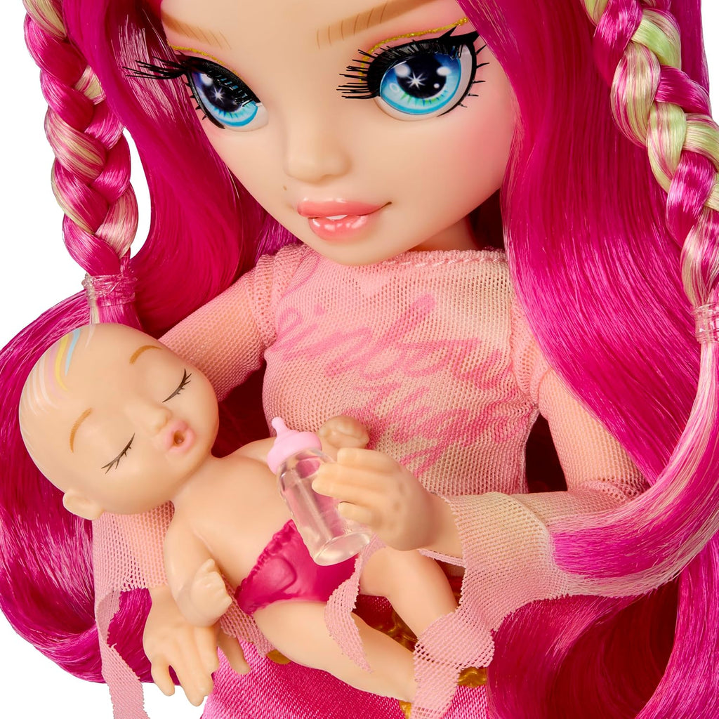 Rainbow High Jr. High Bestie Babysitters - Stella Monroe, muñeca de moda de 9 pulgadas