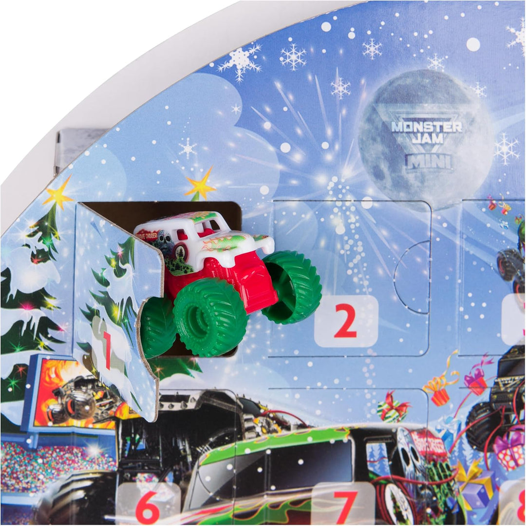Monster Jam Mini calendario de Adviento navideño 24 días