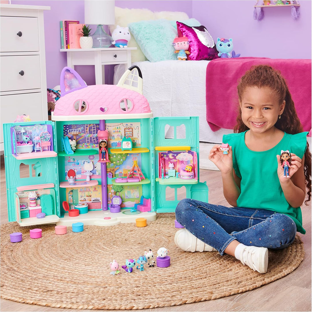Gabby's Dollhouse, set de regalo de figura de lujo con 7 figura...