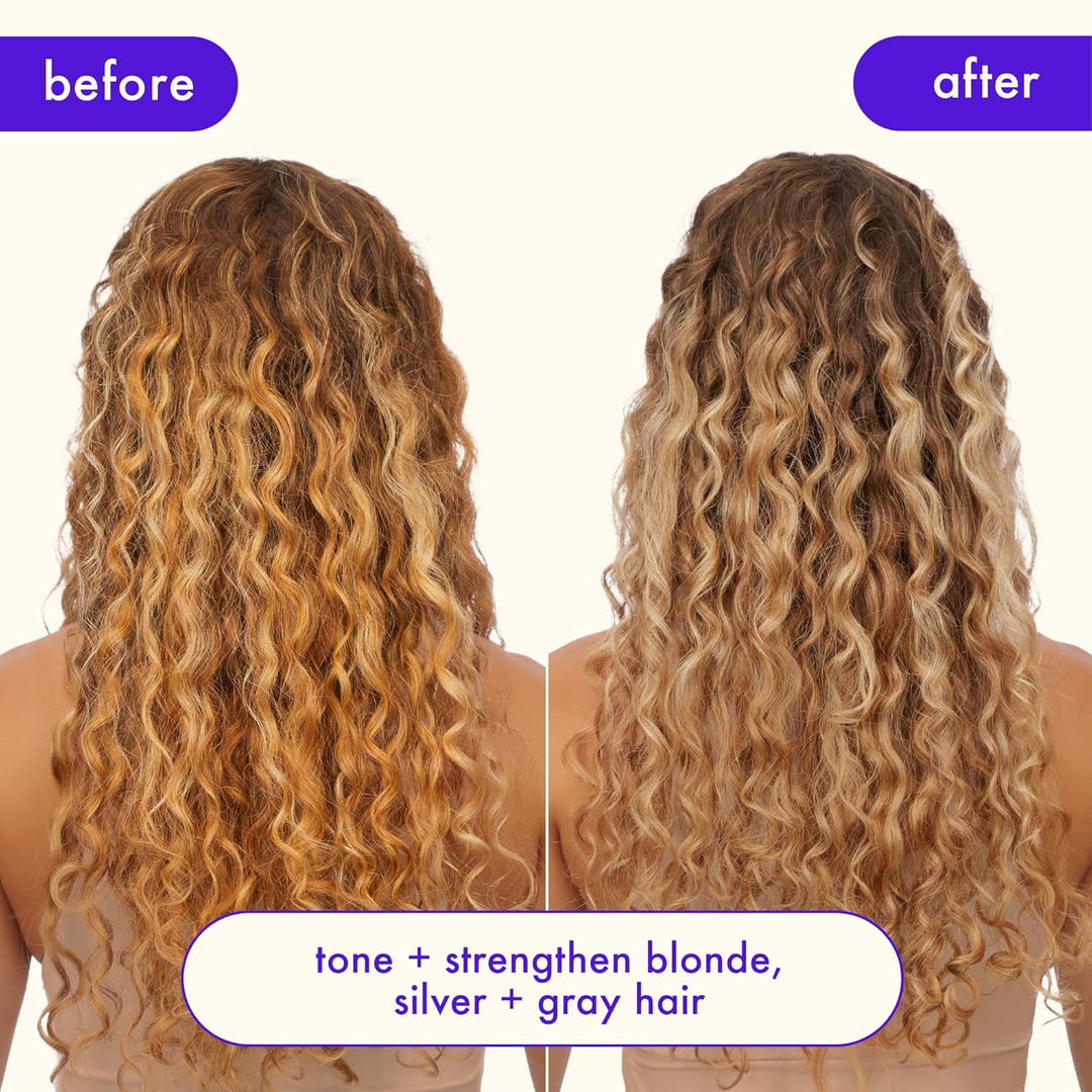 amika bust your brass cool blonde strength repair shampoo