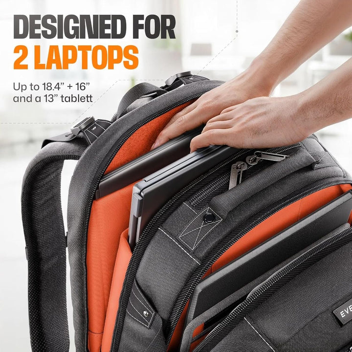 EVERKI Business 120 Pro 2 - Mochila para laptop de 40 litros con cu...