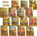 Paquete de 55 tarjetas doradas raras, tarjetas doradas raras, tarjetas de lámina dorada para fanáticos/niños/coleccionistas, regalos (sin duplicados)