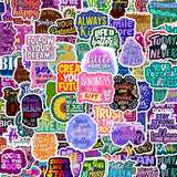 300 calcomanías motivacionales calcomanías inspiradoras de