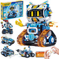 Kit de robótica STEM 5 en 1, aplicación y kit de construcción de robot de control remoto