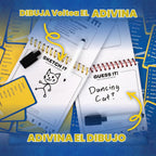 Telestrations Juego de Mesa para 8 Jugadores, un Hilarante Juego de Fiesta de Dibujar y Adivinar