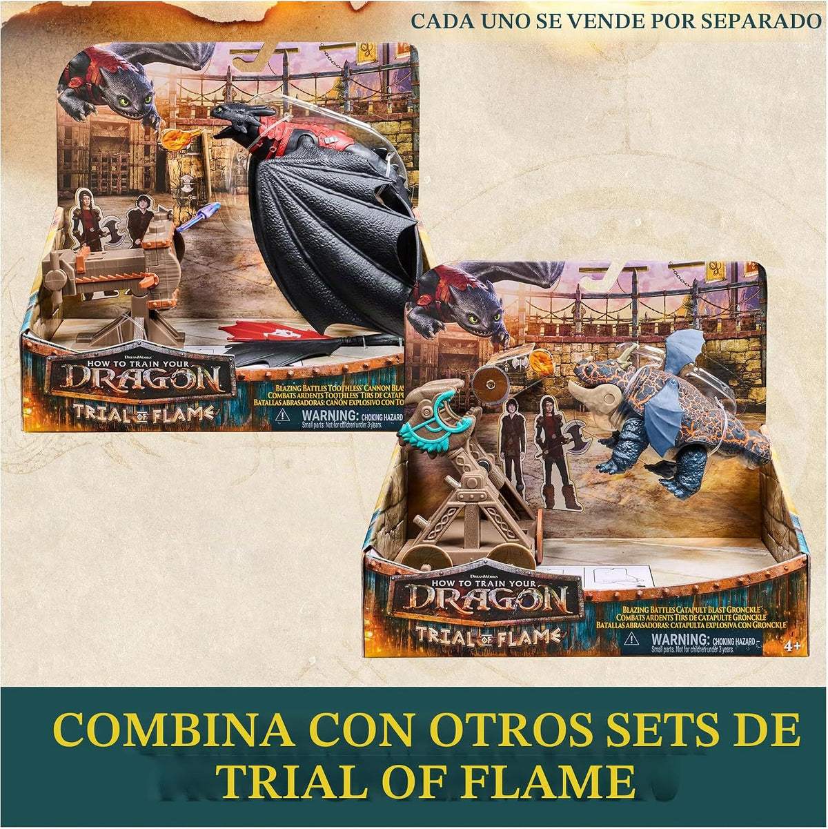 Dreamworks Dragons Blazing Battles Deadly Nadder Slash Shot Figure Playset