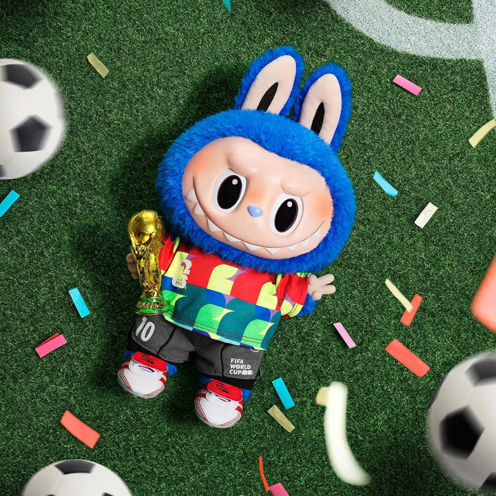 POP MART THE Monsters × FIFA Series - Muñeco de peluche de vinilo c...