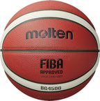 Molten Balón de baloncesto compuesto de la serie BG, aprobado por FIBA, BG4500, tamaño 7, 2 tonos (B7G4500)