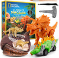 National Geographic Ultimate Dinosaur Toy Activity Kit con 5 Projects