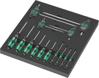 Wera 05150103001 9712 Juego de destornilladores TORX® HF 1, 14 piezas