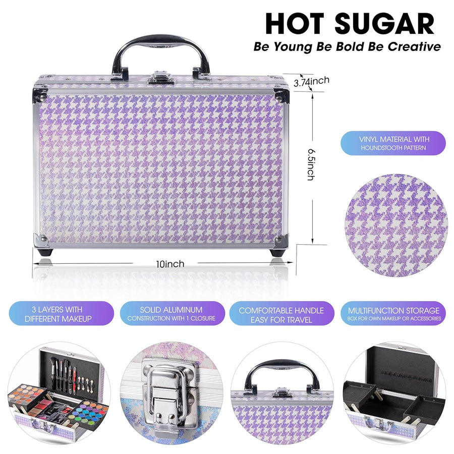 Kit de maquillaje Hot Sugar para niñas de 10 a 12 años, juego de ma...