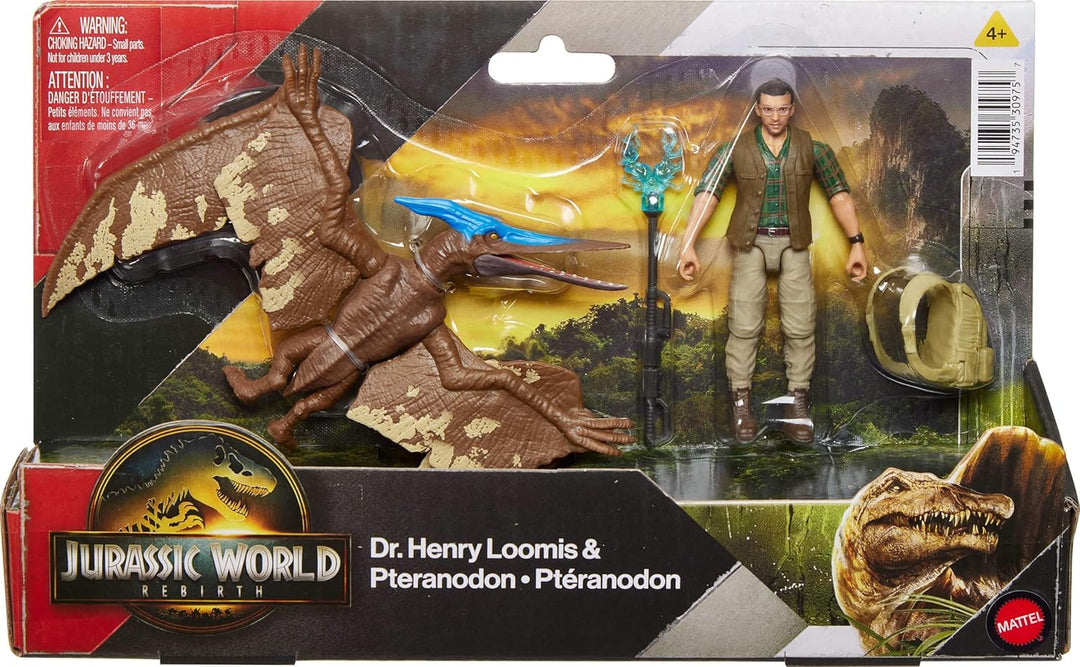 Mattel Jurassic World Rebirth Paquete de Figuras de Humano
