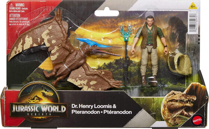 Mattel Jurassic World Rebirth Paquete de Figuras de Humano