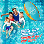 5Pcs Water Skipping Balls Set para Pool Play (Zest Tropical Theme)