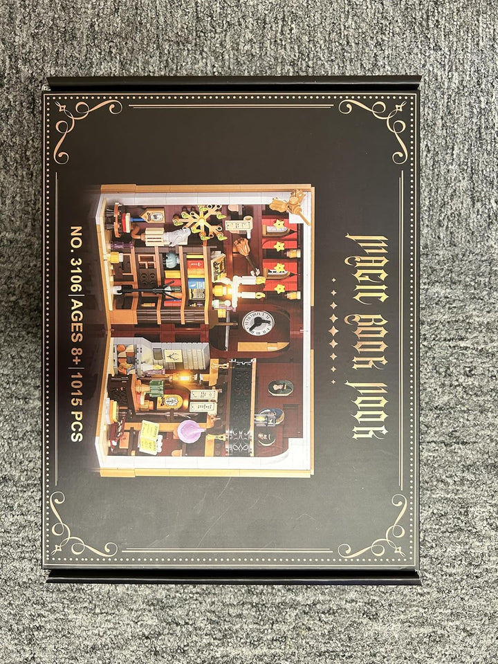 Juego de construcción Magic Booknook con luz LED 0142 in